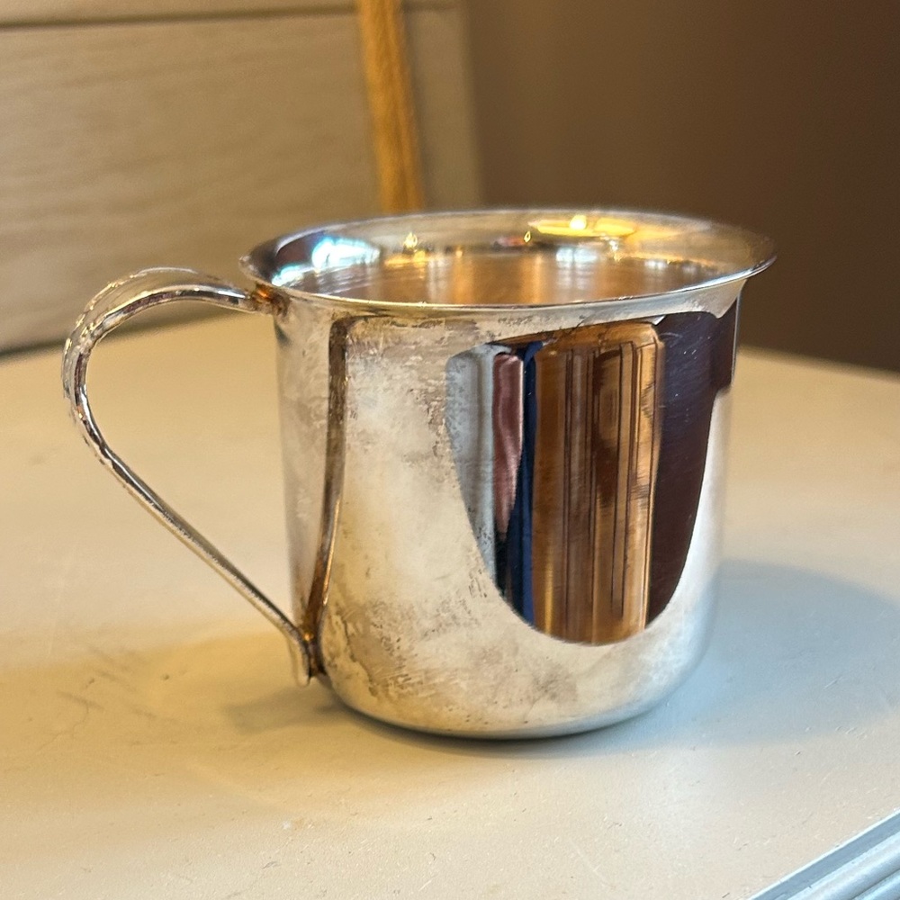 Baby Silverplate Cup with handle